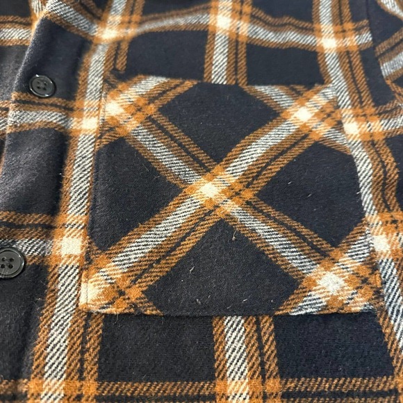 Forever21 Jacket Adult Size Small Black Plaid Wool Button Up Work Wear - Picture 6 of 10
